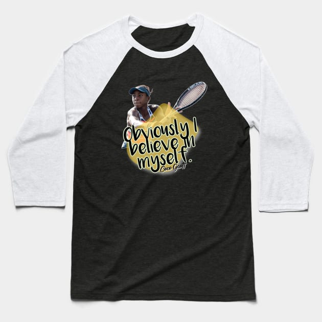 Coco gauff Baseball T-Shirt by Ayesha